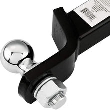 TOPSKY Trailer Hitch Ball Mount with 2 Inch Ball Hitch, Fits 2 Receiver Hitch Receiver and Hitch Pin, 6000lbs. GTW, Hollow Shank, TS2003