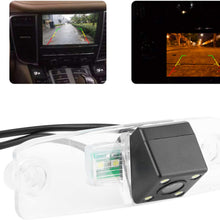 Qiilu Waterproof Car Rear View Backup Camera CCD Video Fit for Hyundai NF Sonata/Tucson/Accent/Elantra/Santa Fe