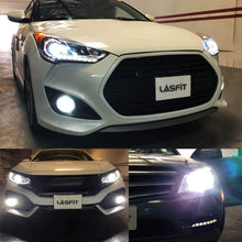 LASFIT 9005 HB3 LED Headlight bulbs, High Beam Conversion Kit Super Bright 6000K Cool White, New Upgrade LC Plus Version All in One led Headlamp, Mini Size Plug and Play