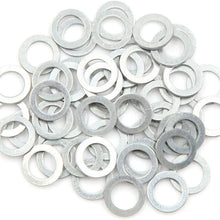 X AUTOHAUX 50pcs Engine Oil Crush Washers Drain Plug Gaskets 8mm ID. 12mm OD. for Car