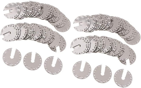 D DOLITY 100PSC/SET Solar Panel PV Grounding Clip/Washer/Spacer 45x45mm