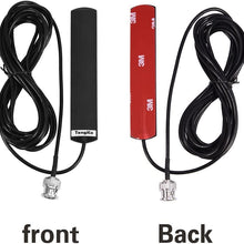 Fosa 30MHz -1200MHz Wideband Scanner Mobile Radio Antenna Glass Mount w/BNC Connector Car, Truck, Motorcycle, Harley, Boat, Golf Cart, Campers, Mobile Radio