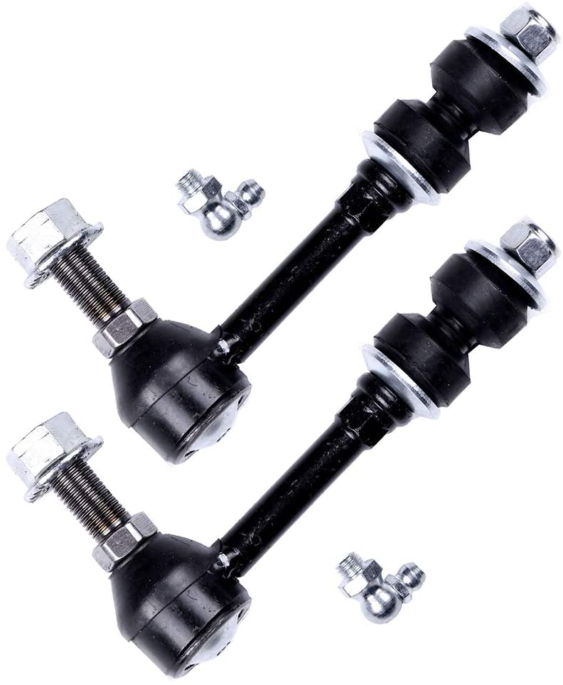 cciyu Front Stabilizer/Sway Bar End Link fit for 2006-2008 for Dodge RAM 1500 4x4 Extended Crew Cab 2006-2009 for Dodge RAM 2500 4x4 2006-2009 for Dodge RAM 3500 4x4 2pcs Suspension Kit
