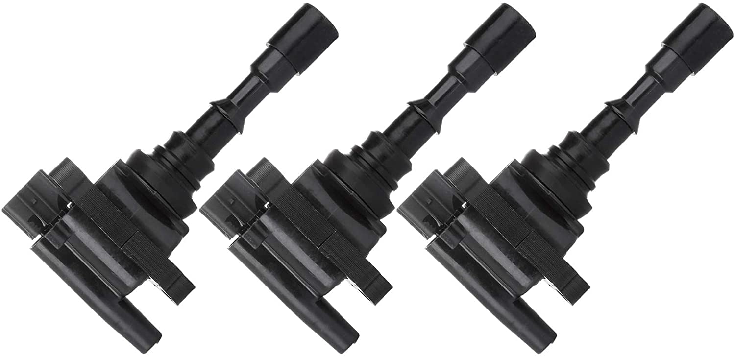 ROADFAR Pack of 3 Ignition Coils Compatible for 2003-2006 Kia Sorento 3.5L V6 Fit for UF431 5C1435 C1445
