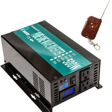 WZRELB RBP50012VCRT 500W 12V 120V Pure Sine Wave Solar Power Inverter with Remote Control Switch