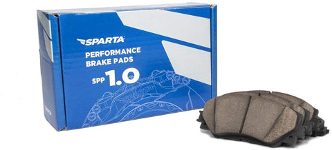 Sparta Evolution SPP 1.0 Brake Pad, 1210 shape, 17.6mm thick