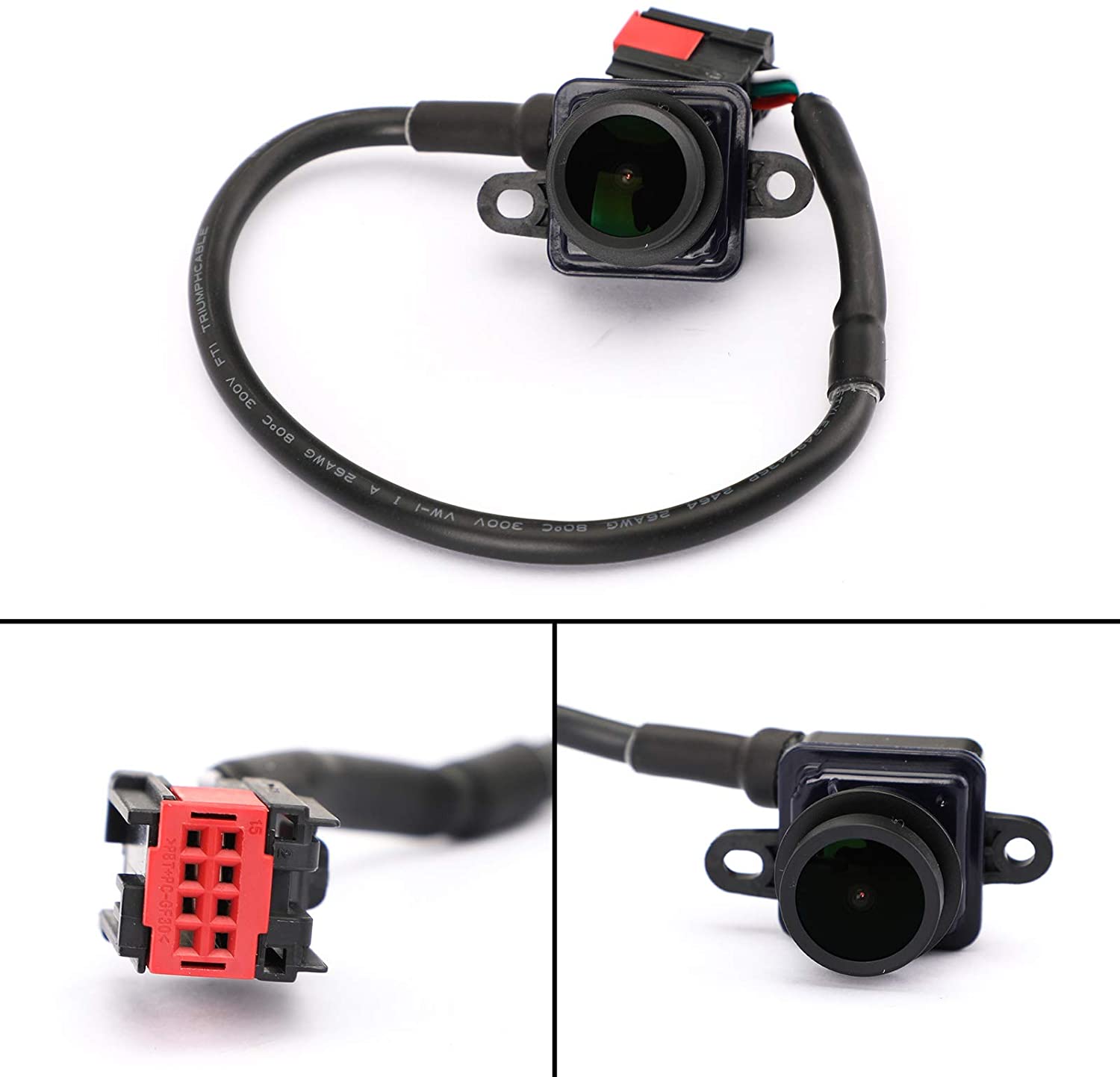 Bruce & Shark Rear View Back Up Assist Camera 56054058AH Fits for Chrysler Charger 2011-2014