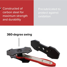 ABN Ratcheting Caliper Piston Tool – 4 in 1 Disc Brake Caliper Compression Tool Universal Brake Caliper Spreader Tool