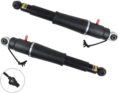 84176675 Pair Rear Air Shock Strut Absorber for 2015-19 Cadillac Escalade 6.2L V8 2015-2019 Escalade ESV 15-20 Chevy Suburban 5.3L 6.2L 15-20 Tahoe 15-19 GMC Yukon 5.3L 6.2L 15-19 XL15-20