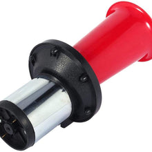 Qqmora 12V 110DB Auto Car Truck Antique Vintage Old Style Horn Siren AHH-OOO-GAH AHOOGA OOGA(Red)
