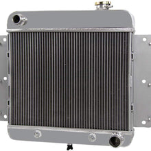CoolingSky 3 Row All Aluminum Radiator for Chevy II Nova V8 L6 Conver. 1962-1967