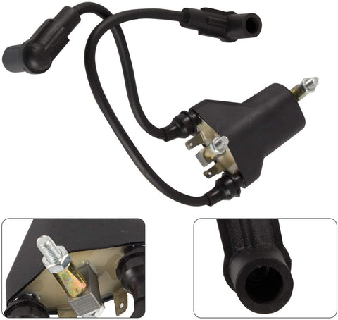 Replace 26652-G01 EPIGC103 Dual Ignition Coil Compatible with EZ GO 4-Cycle Gas Golf Cart Marathon Medalist TXT (Pre-MCI engine) (For EZ GO)