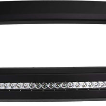 Lund 86521210 Revolution Black Steel Bull Bar with Integrated LED Light Bar for 2005-2015 Toyota Tacoma (Black REVOLUTION BULL BAR)