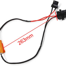 2PCS 7440 50W HID LED Headlight Canbus Decoder Anti Flickering Resistor Decoder