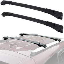 LEDKINGDOMUS Cross Bars Roof Racks Compatible for 2013-2018 Toyota RAV4, Aluminum Rooftop Luggage Crossbars Cargo Bag Carrier with Locks Carrying Bike Canoe Kayak