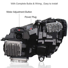 A&K Led Headlight Assembly for Mercedes Benz C-Class C300 W205 2015 2016 2017 2018 Driver and Passenger Side (Only Suitable for Benz with OEM Halogen Light)