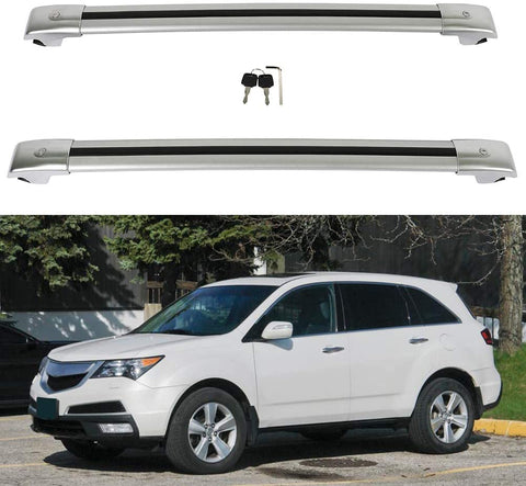 ECCPP Roof Rack Crossbars Compatible with Acura MDX 2007-2013 Cargo Racks Rooftop Luggage Canoe Kayak Carrier Rack - Max Load 165LBS Kayak Rack Accessories