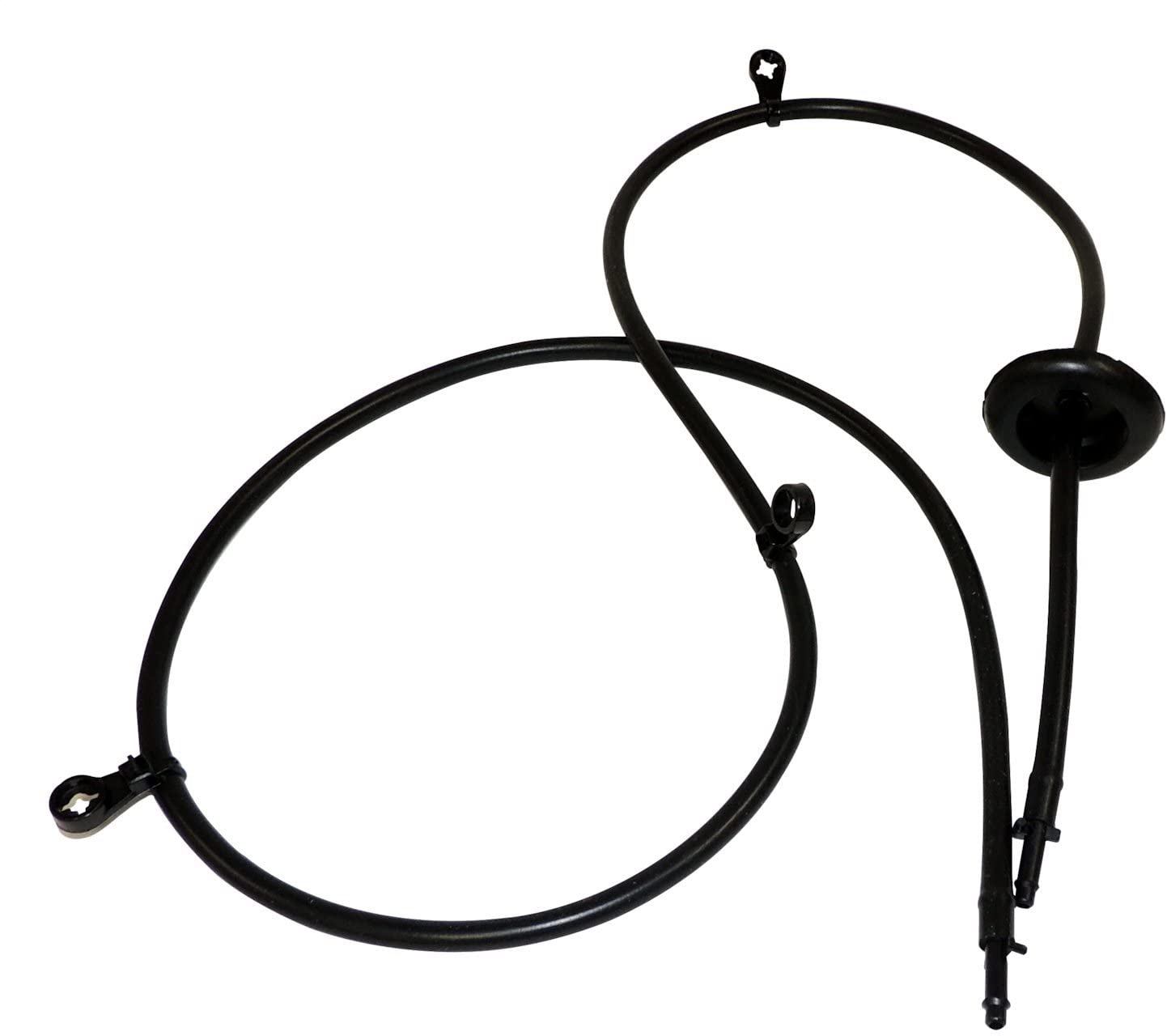 Crown Automotive 55078127AG Black Crown Windshield Washer Hose
