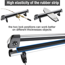 DrSportsUSA 26" Aluminum Universal Car Rack Carrier Ski roof Racks, Snowboard Racks, Ski Board Roof Carrier Fit Most Vehicles Equipped Crossbar… (Snowboard Rack 26")
