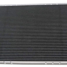 OzCoolingParts 94-02 Saturn S-Series Radiator, Full Aluminum Radiator for 1994-2002 95 96 97 98 99 00 01 Saturn SC1 SC2 SL SL1 SL2 SW1 SW2 1.9L L4