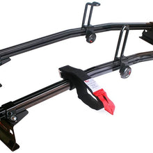 Vantech Universal Aluminum M3000 Ladder roof Van Rack w/ 60" Angled Bars White