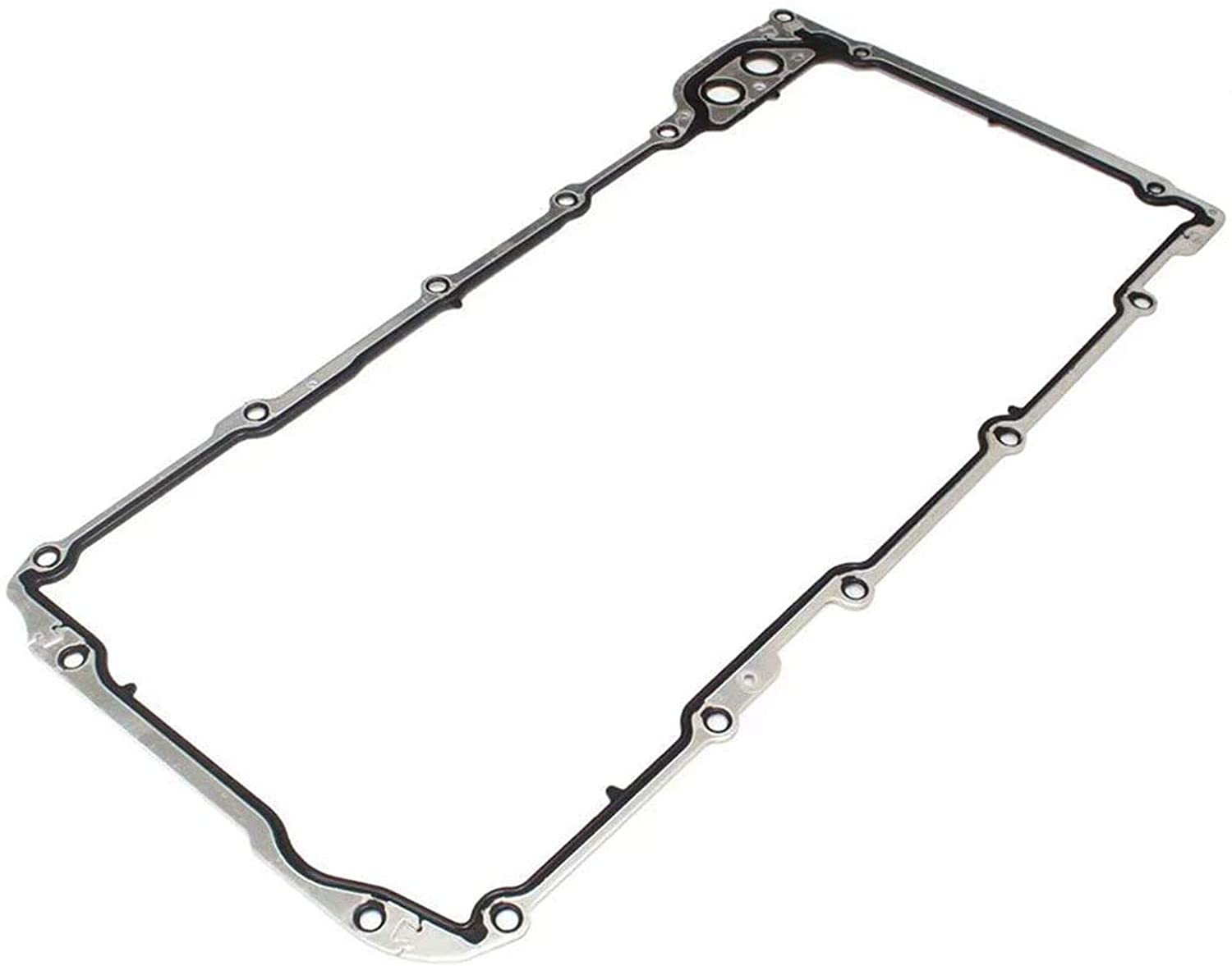 Car Engine Oil Pan Gasket 12612350 for GM Vehicles Equipment. fits Chevy Pontiac 5.3 5.7 6.0 LS1 LS2 LS3 LM7 LQ4 LQ9 LM7(Complete package to Direct replacement)