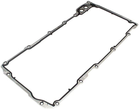 Car Engine Oil Pan Gasket 12612350 for GM Vehicles Equipment. fits Chevy Pontiac 5.3 5.7 6.0 LS1 LS2 LS3 LM7 LQ4 LQ9 LM7(Complete package to Direct replacement)