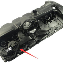 Ensun 11127552281 Engine Cylinder Head Valve Cover for 2006-2013 BMW 128 323 328 528 X3 X5 N52 Engine