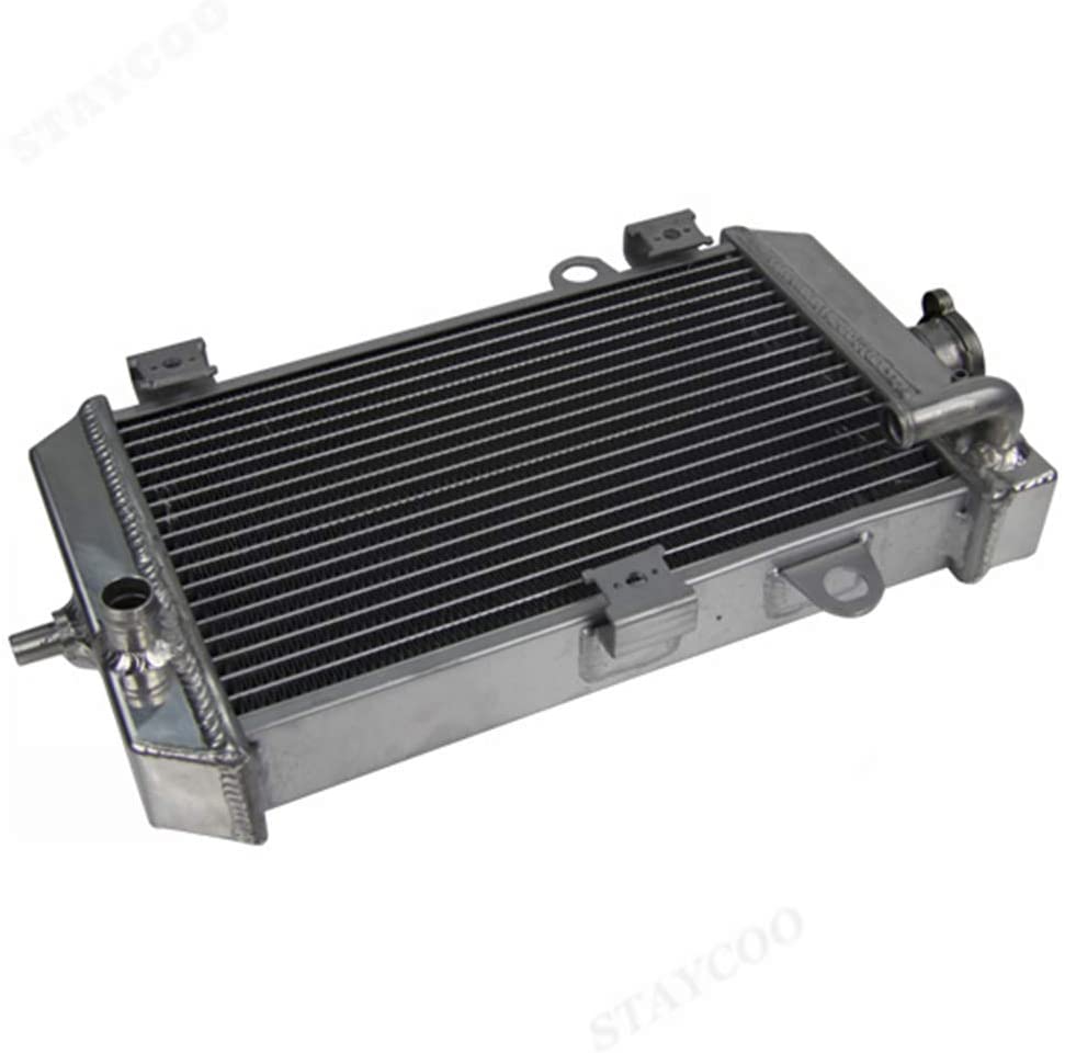 CoolingSky Full Aluminum Engine Radiator for 2006-2014 Yamaha YFM700 & YFM700R Raptor 686cc