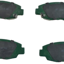 Premium Posi Ceramic Disc Brake Pad Front Set for Honda Civic EX LX DX