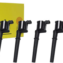 DEAL Pack of 8 New Ignition Coil For Lincoln Mercury Avanti 4.6L 5.4L 5.8L V8 Compatible With DG512 DG478 UF537