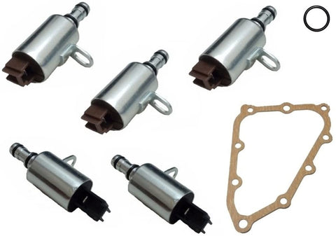 SINS - TSX Transmission Shift Solenoid Kit(5pcs/set) with Gasket and O-Ring 28400-RCT-003 28500-RCT-003
