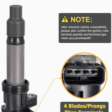 QYL 8Pcs Ignition Coil Pack Replacement for Buick Lucerne Cadillac SRX STS XLR DeVille Pontiac Bonneville V8 4.6L UF564 12594176 12670154 099700-0940 C564