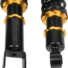 Coilover Struts Spring Shocks Adjustable Coilovers Suspension Coil Spring Shocks and Struts Full Set Kits ECCPP Replacement fit for 2004-2011 Mazda RX-8