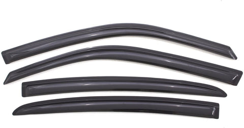 Auto Ventshade 94313 Original Ventvisor Side Window Deflector Dark Smoke, 4-Piece Set for 2011-2018 Dodge Charger