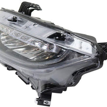 For Honda Civic Headlight 2016 17 18 2019 Driver Side | LED | Coupe/Hatchback/Sedan | HO2502176 | 33150TBAA11