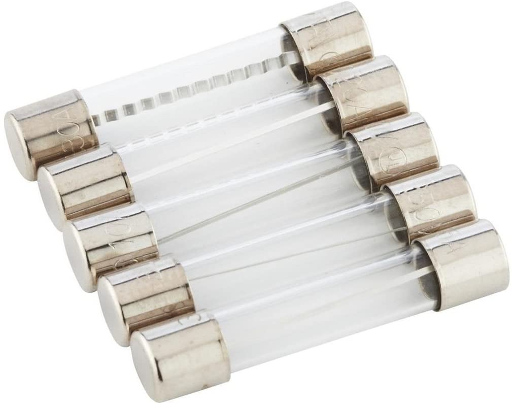 BP/AGC-A5-RP - AGC High Amp Assortment: 5-10- 15-20- 30 Amp Glass Fuses