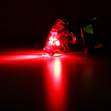 iJDMTOY (2) Aircraft Style Red Cover w/Red LED Indicator Light 12V/20A On/Off SPST Toggle Switch w/Safety Flip Cover Compatible with LED Light Bar, Fog Lamps, Daytime Running Light, etc