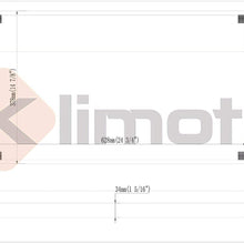 Klimoto Radiator | fits Volkswagen Jetta 1993-1998 Cabrio Cabriolet Golf 1.8L 1.9L 2.0L L4 | Replaces VW3010102 VW3010105 1HM121253C 1HM121253Q
