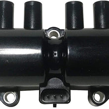 Ignition Coil Pack - Compatible with Chevrolet, Pontiac & Suzuki Vehicles - Aveo, Aveo5, Optra, Wave, Wave5, Forenza, Reno -Replaces Part 25182496, 96253555, 33410-84Z01-2004, 2005, 2006, 2007, 2008