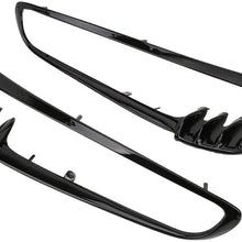 Jade Motorcycle Chrome L & R Radiator Trim Bezels fit For Harley Davidson V-Rod VRSC VRSCDX 01-10