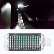 4Pcs LED Footwell Lights Interior Light with Wiring Harness OEM 4E0947415A 4E0947415 Fit for A3 A4 A5 A6 A7 A8 Q3 Q5 Q7