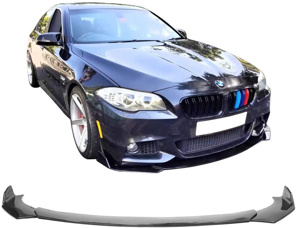 IKON MOTORSPORTS | Universal A Style Front Bumper Lip Chin Splitter Spoiler Air Dam Gloss Black