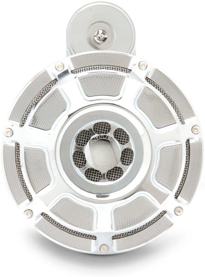 Arlen Ness 70-212 Chrome Billet Horn Kit (Beveled) (Chrome)