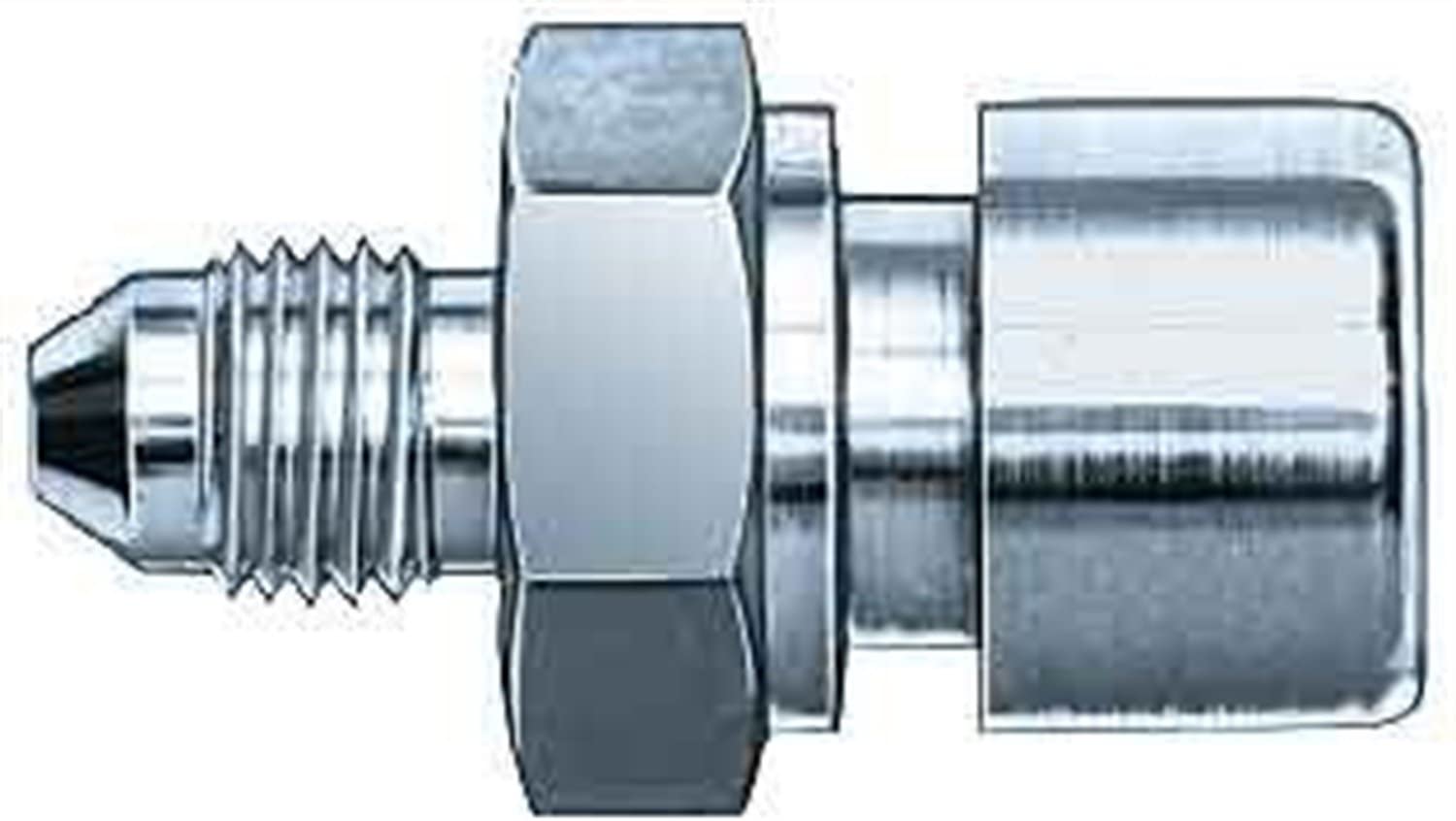 Aeroquip FCM2936 Steel Inverted Flare Brake Adapters - Pack of 2