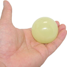 Pursuestar White Round Cue Luminous Ball Shift Knob Car Gear Shifter Head Fit Most Manual Automatic Vehicles 5 6 Speed