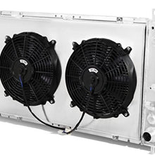 DNA Motoring RA-SILVERADO99-2 2-Row Full Aluminum Radiator
