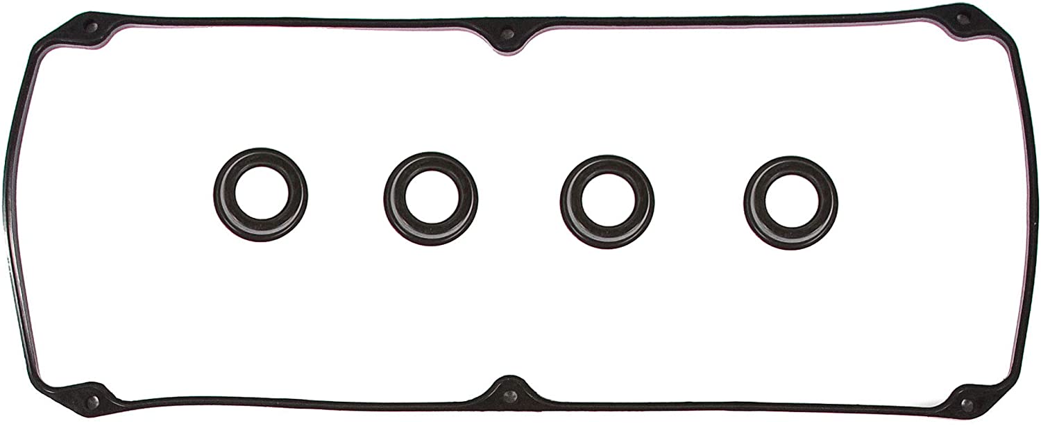 Evergreen VC5022 Valve Cover Gasket Set Compatible With 93-99 Mitsubishi Eagle Plymouth 2.4L SOHC 4G64