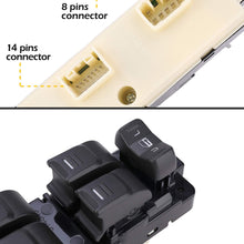 25779767 Driver Side Power Window Master Switch Fits Chevy Colorado 2004-2012/GMC Canyon 2004-2012 /Hummer H3 2006-2010/H3T 2009-2010/with White Backlight