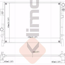 Klimoto Radiator | fits Dodge Journey 2009-2013 2.4L L4 3.5L 3.6L V6 | Replaces CH3010348 68038238AA 68102115AA